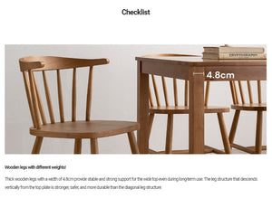 New Cinnamon Dining Table 900 (accept pre-order)