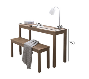 New Cinnamon Multipurpose Wooden Dining Table (accept pre-order)