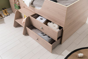 FAMILY TRIP Mini House Bed with Drawers & Staircase (accept pre-order)