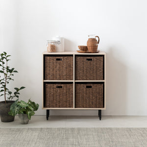 Gardenia Rattan Basket Cabinet (accept pre-order)