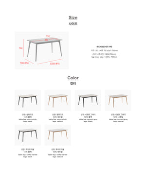 Redova Dining Table Square Type 1400 (accept pre-order)