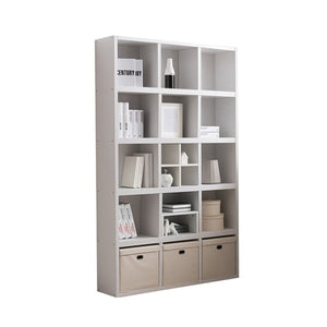 [20% off] New Friends Bookshelf 1200 5-level White (accept pre-order)