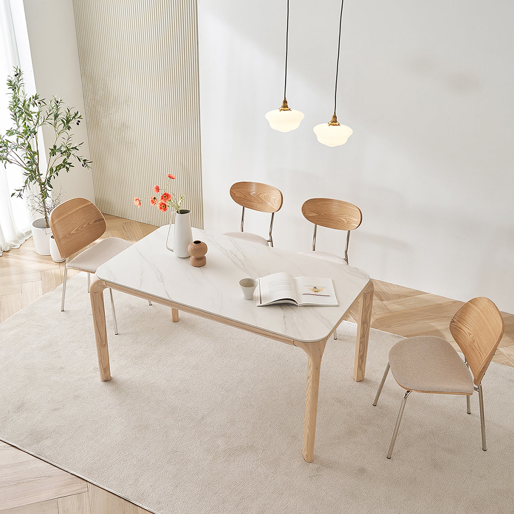 [凡購物以6折換購] Laeti Dining Table 1400 (accept pre-order)