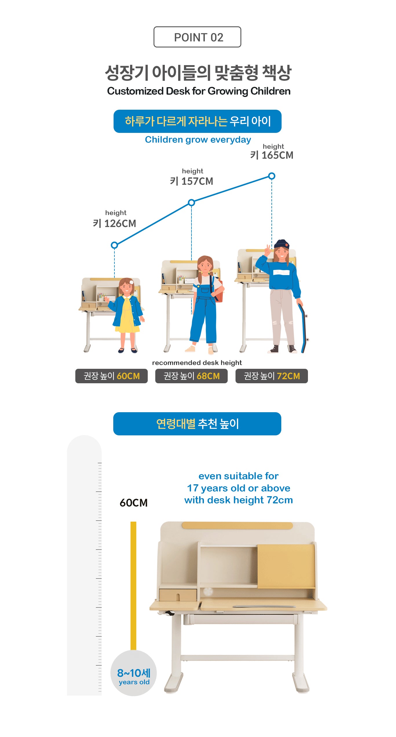 Woody Student Motion Desk (accept pre-order)