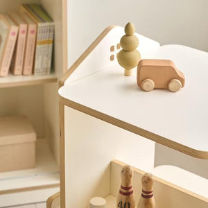 [GET DM Code Offer] Comme Kids 2-level Rotating Bookshelf