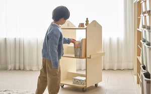 [GET DM Code Offer] Comme Kids 2-level Rotating Bookshelf