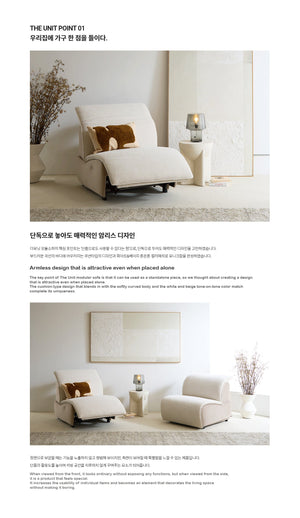 The Unit Sofa 2-Seater [Motor Type] (accept pre-order)