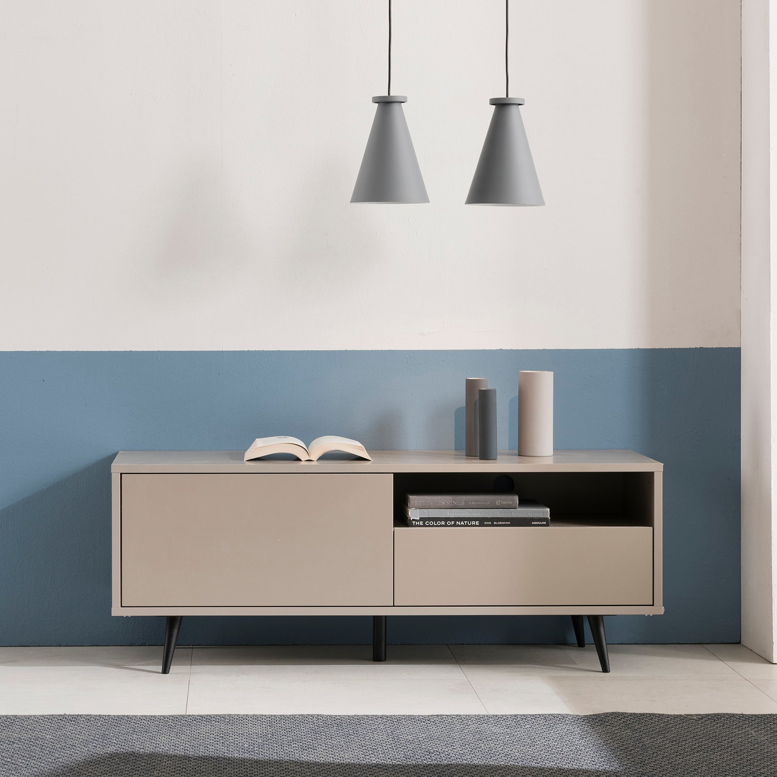 Hua TV Cabinet 1200 Grey