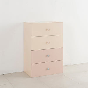 [凡購物以6折換購] TIDY UP 4-Level Drawer Cabinet Ivory/Pink (accept pre-order)