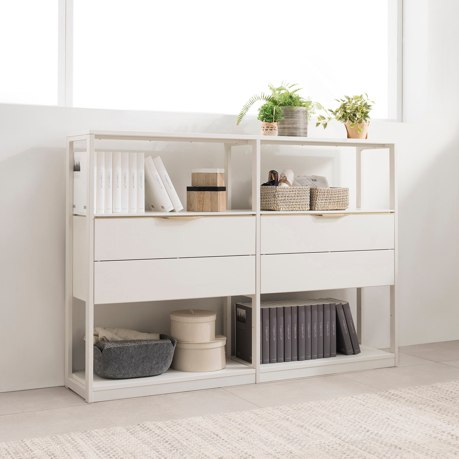 [30% off] Module+ 3-Level Drawer 02 1600 White