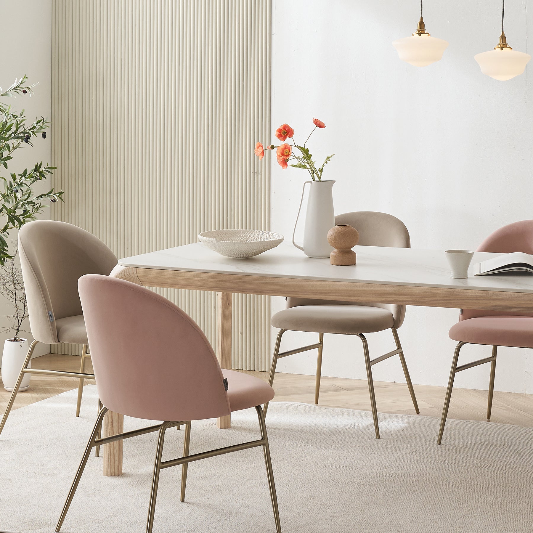 [凡購物以6折換購] Laeti Dining Table 1400 (accept pre-order)