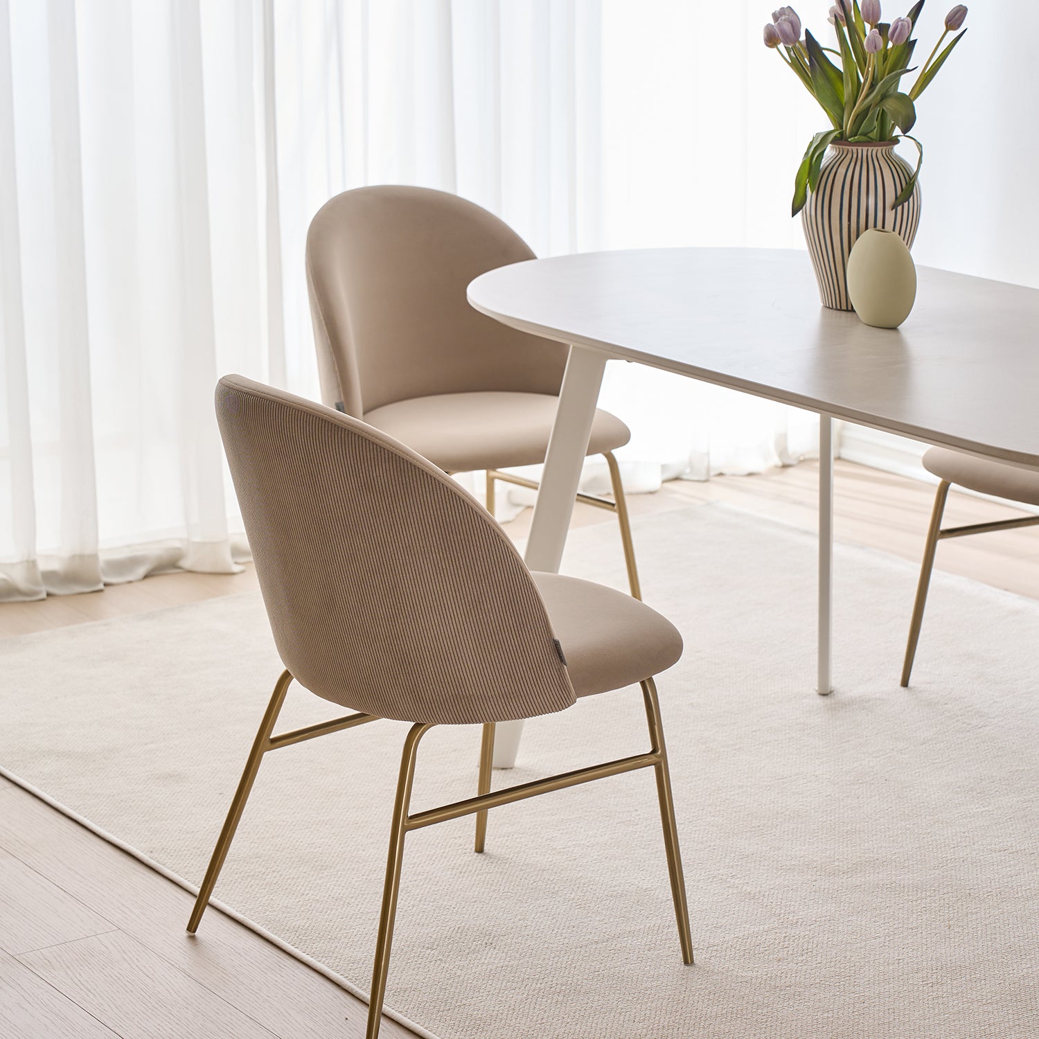 New Serena Corduroy Chair (accept pre-order)