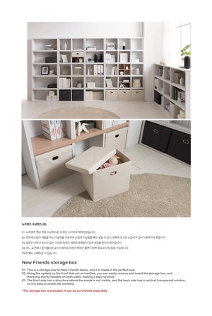 New Friends Bookshelf 800 5-level Oak (accept pre-order)