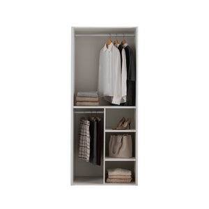 [凡購物以6折換購] Toffee Wardrobe 800 - Mirror/ Shelf Type (accept pre-order)