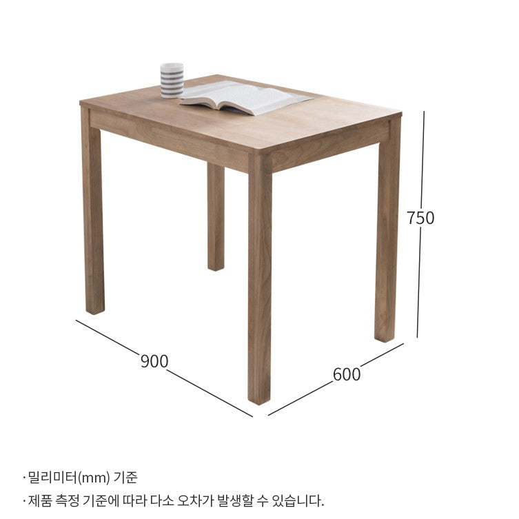 New Cinnamon Dining Table 900 (accept pre-order)