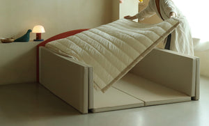 Bumper Bed/ Play Mat Warm Brick L