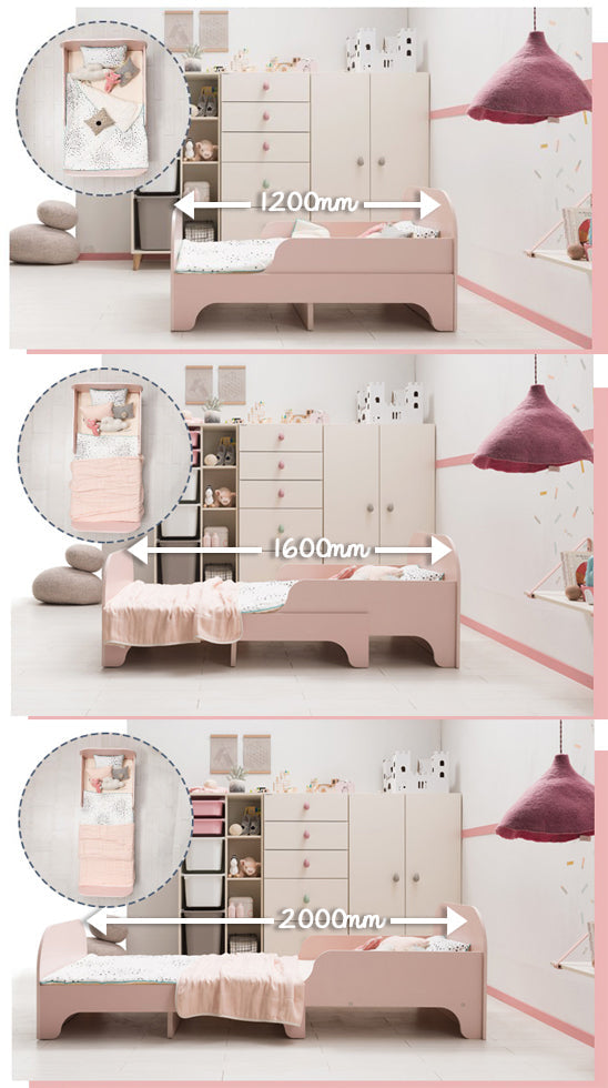 [凡購物以6折換購] COMME Kids Adjustable Bed Frame (accept pre-order)