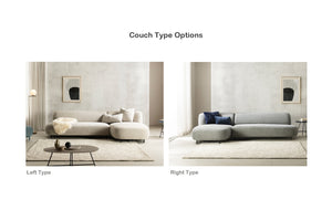 Floche Sofa 4-seater Couch Type Ivory