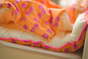 Titi Tutu All-in-one Bedding Set Orange