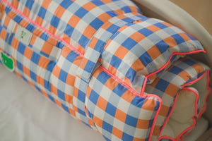 Vivid Check All-in-one Bedding Set Blue