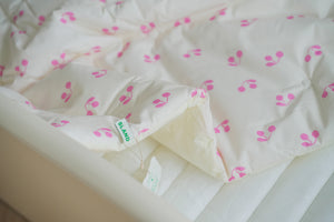 I Love Cherry Nap Bedding Set Pink