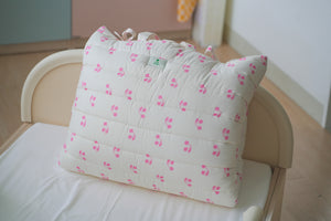 I Love Cherry Nap Bedding Set Pink