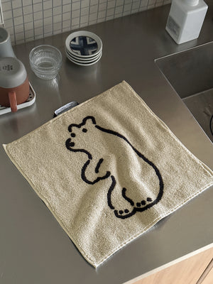 Hand Towel - Huggy Bear