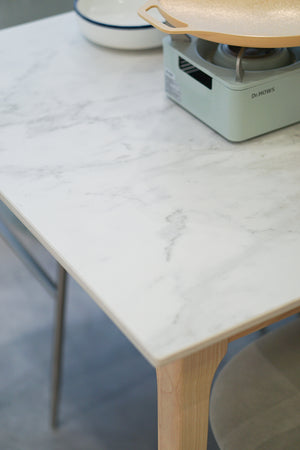 [Display Sale 60% off] SousVide Dining Table 1400 Marble Calacatta