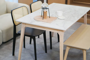 [Display Sale 60% off] SousVide Dining Table 1400 Marble Calacatta