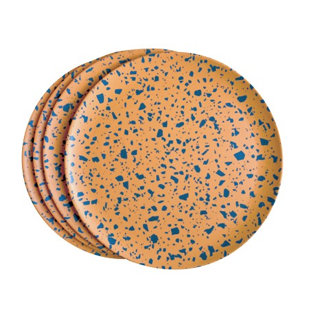 Terrazzo Orange Side Plate