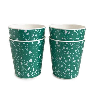 Terrazzo Green Cup