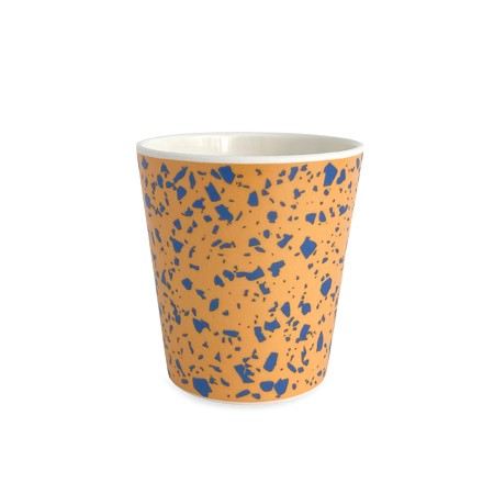 Terrazzo Orange Cup