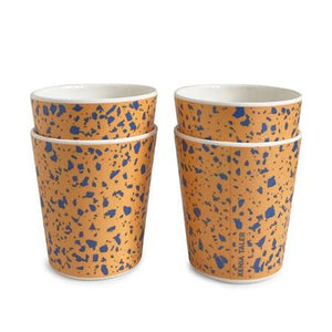 Terrazzo Orange Cup