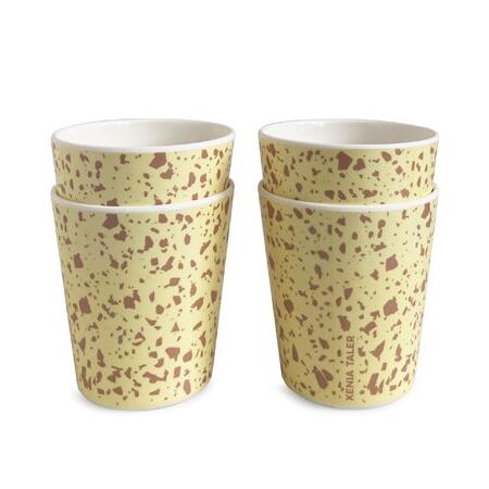 Terrazzo Yellow Cup