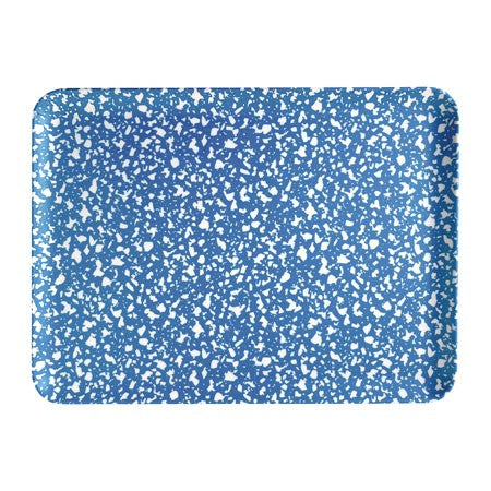 Terrazzo Blue Large Tray