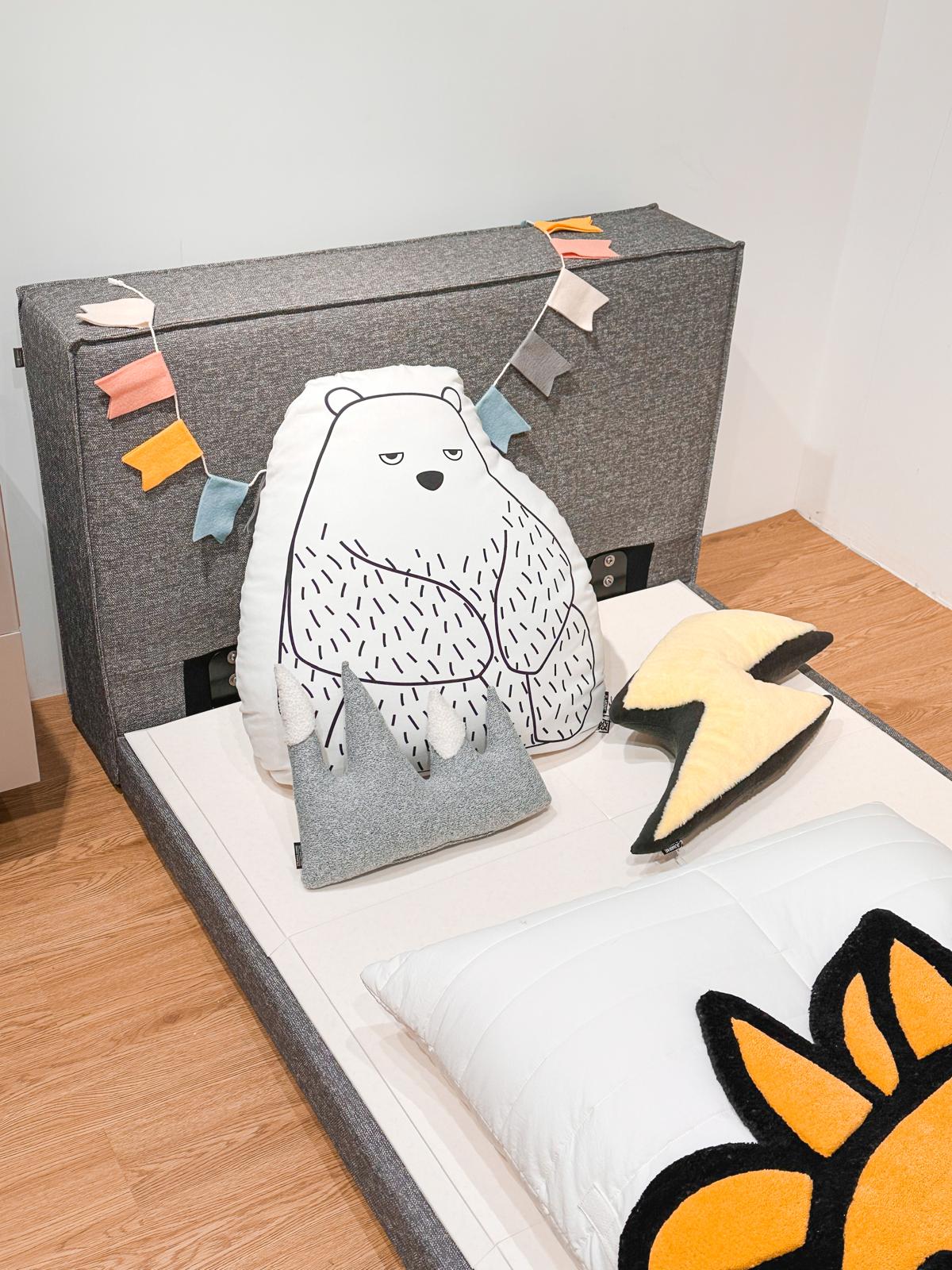 [Display Sale LAST ONE] New Tom Bumper Bed S Grey
