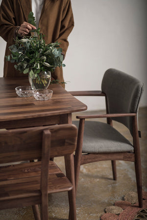 [Display Sale] Checker Dining Table Walnut