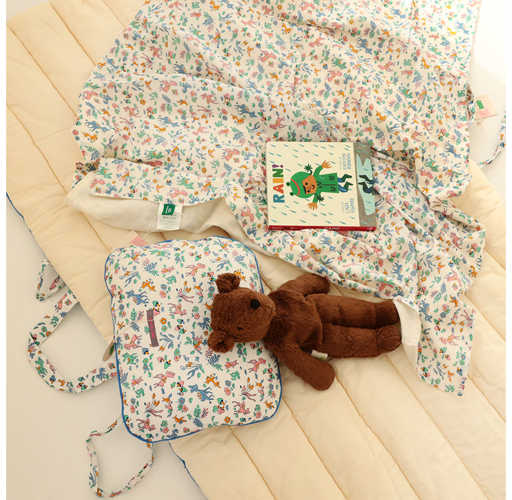 Baby Bambi Nap Bedding Set Beige