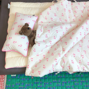 I Love Cherry Nap Bedding Set Pink