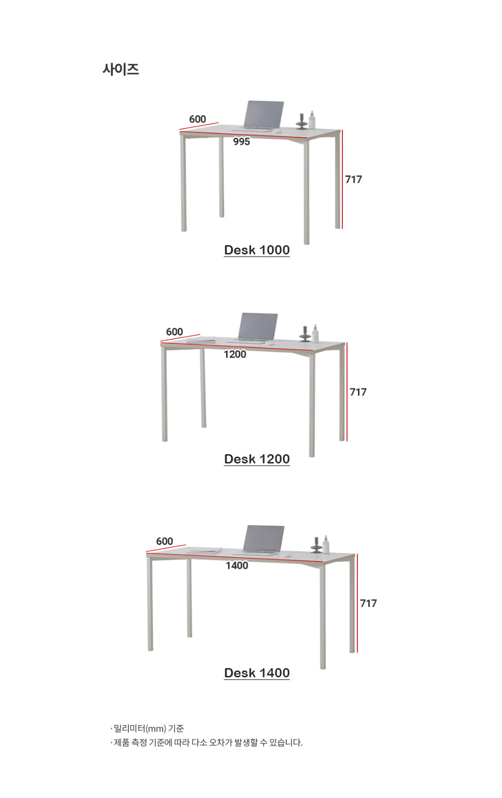 Ronan White Steel Desk (accept pre-order)