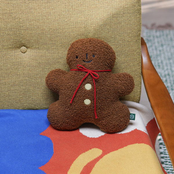 [Pre-Order 25% off] Gingerbreadman Cushion - Funny Workshop