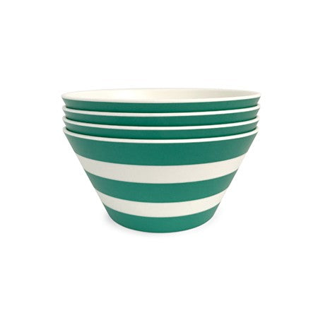 Green Stripe Bowl