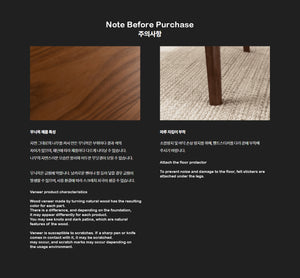 Melaka Fabric Chair Walnut
