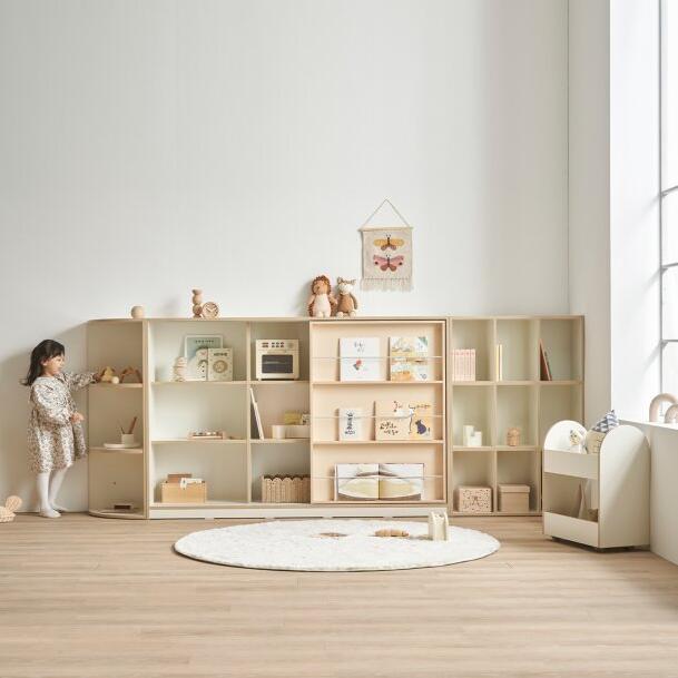 Comme Kids 3-level Semicircle Bookcase [395mmD] (accept pre-order)