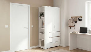 Edit Wardrobe & Side Storage Set