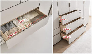 Edit Wardrobe & Side Storage Set
