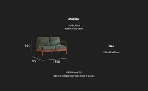 Neo New Tom Sofa [2-seater] (accept pre-order)