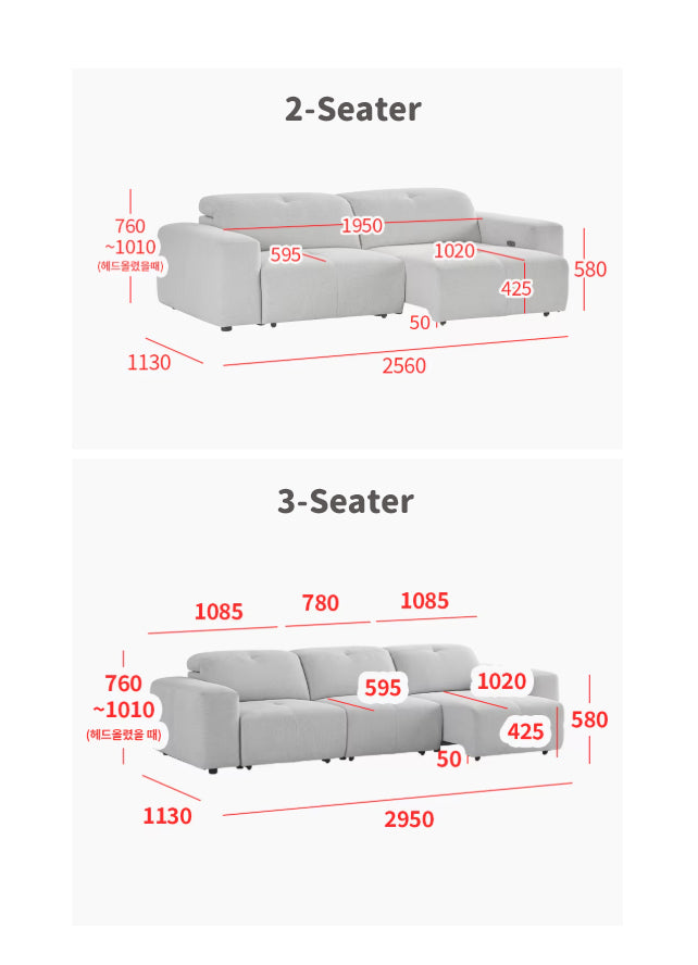 Kamoa Sliding Motor Sofa (accept pre-order)
