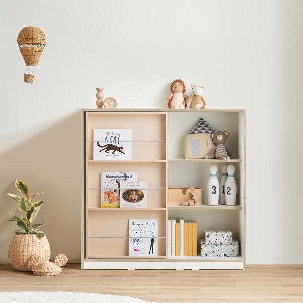 Comme Kids 1200 Sliding Bookshelf [395mmD] (accept pre-order)