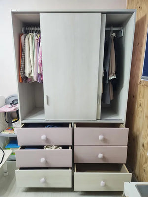 New Rudi Sliding Wardrobe 3-Level Drawers (accept pre-order)